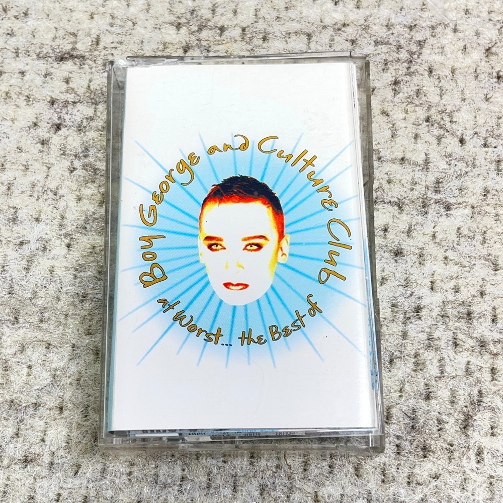 At Worst The Best of Boy George & Culture Club Cassette Virgin 80s Pop Tape